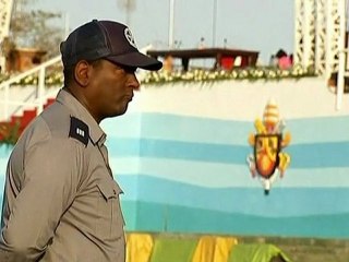 Pope Benedict arrives in Cuba