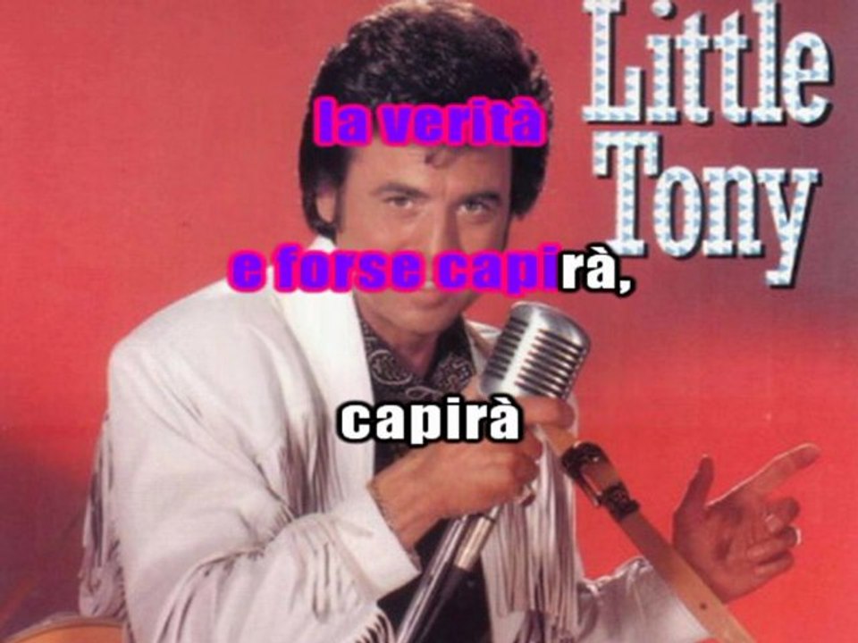 Little Tony - Cuore matto karaoke