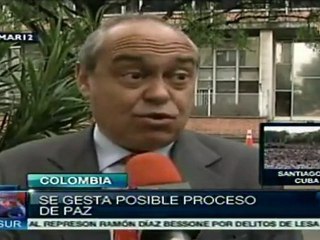 Se estaría gestando posible proceso de paz en Colombia