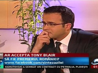 Tony Blair - Interview to Antena 3TV(27.Martie.2012)HD