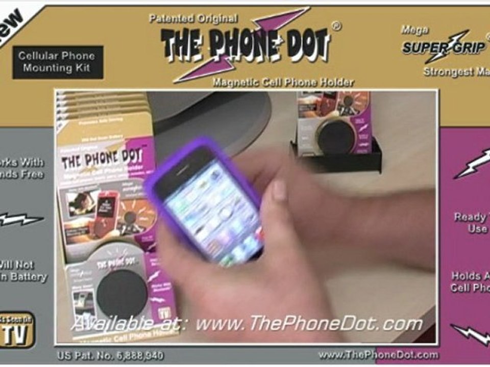How to Use the iphone with The Phone Dot.