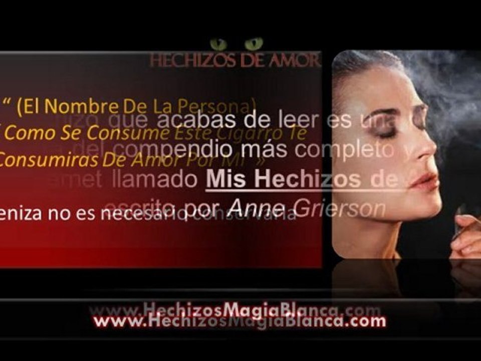 Hechizos De Amor Efectivos Con Cigarros - Amarres De Amor