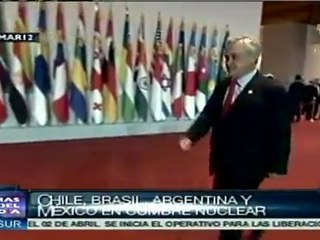 Chile, Brasil, Argentina y México en Cumbre Nuclear en Seúl