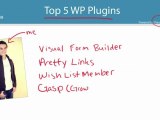 Wordpress Plugins - Top 5 WP Plugins