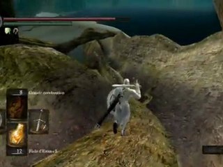 Guide FR HD Dark Souls partie 22 [grande carcasse + epic fail + lac cendré]