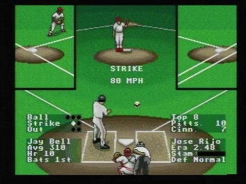 CGRundertow RBI BASEBALL '94 for Sega Genesis Video Game Review