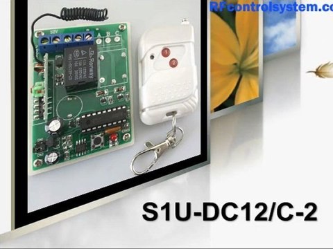 RF Remote Transmitter Receiver 1 Channel T/M/L Mode