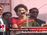 Priyanka Gandhi in Raebareli: For the past 22 years UP witnessed politics of anarchy