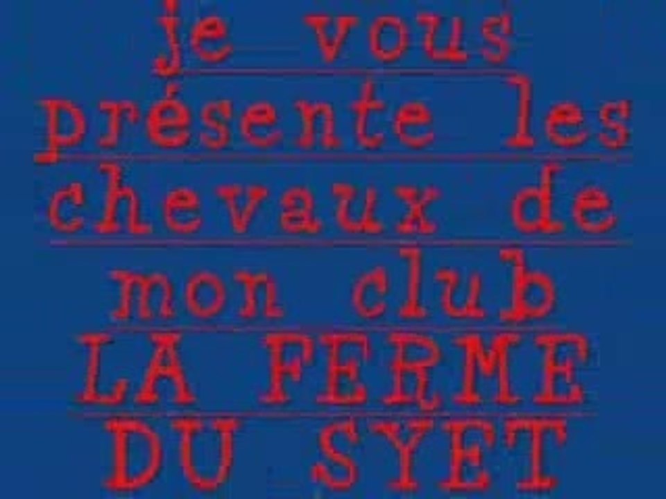 la ferme du syet
