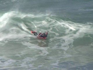 Bodyboard Quiberon shorebreak - le lundi au soleil - Bretagne