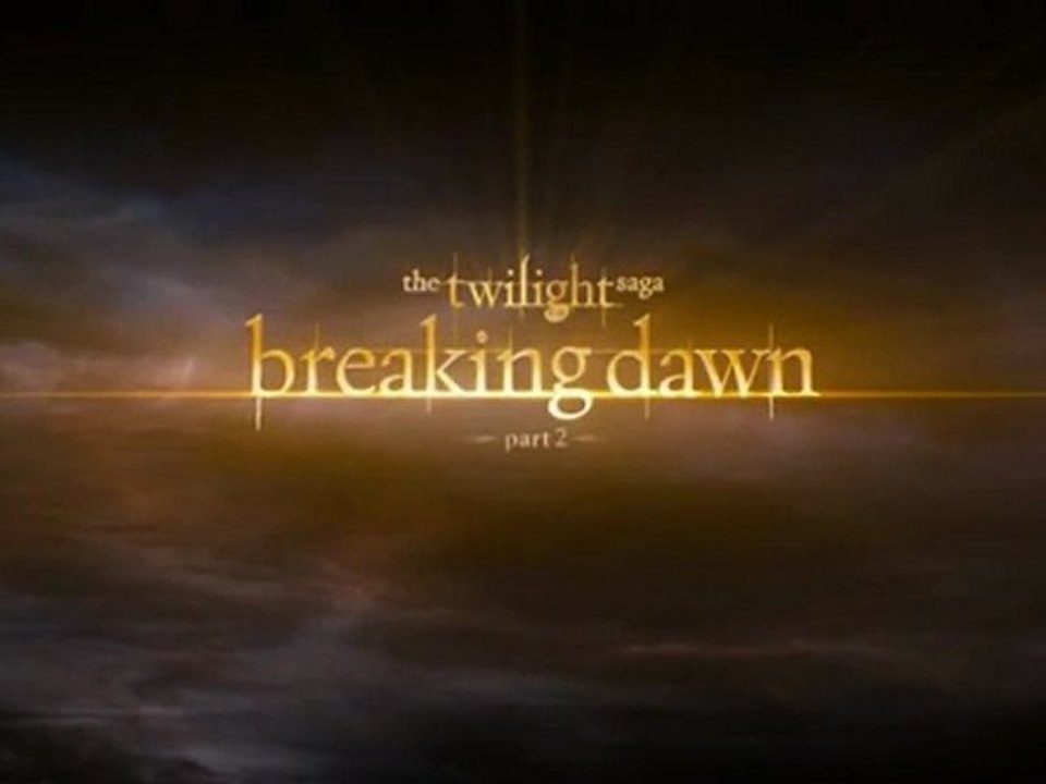 Twilight - Chapitre 4 Révélation 2ème partie teaser VOST