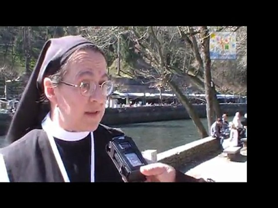 Interview de Soeur Elisabeth lors du rassemblement des églises diocésaines