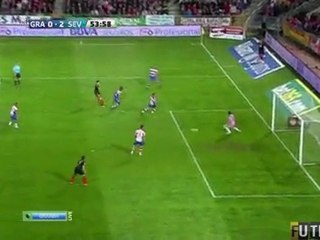 Highlights Granada - Siviglia 0-3 (Liga) 26/03/2012