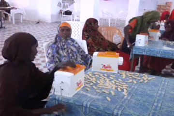 Makarna yapmayı öğreniyorlar