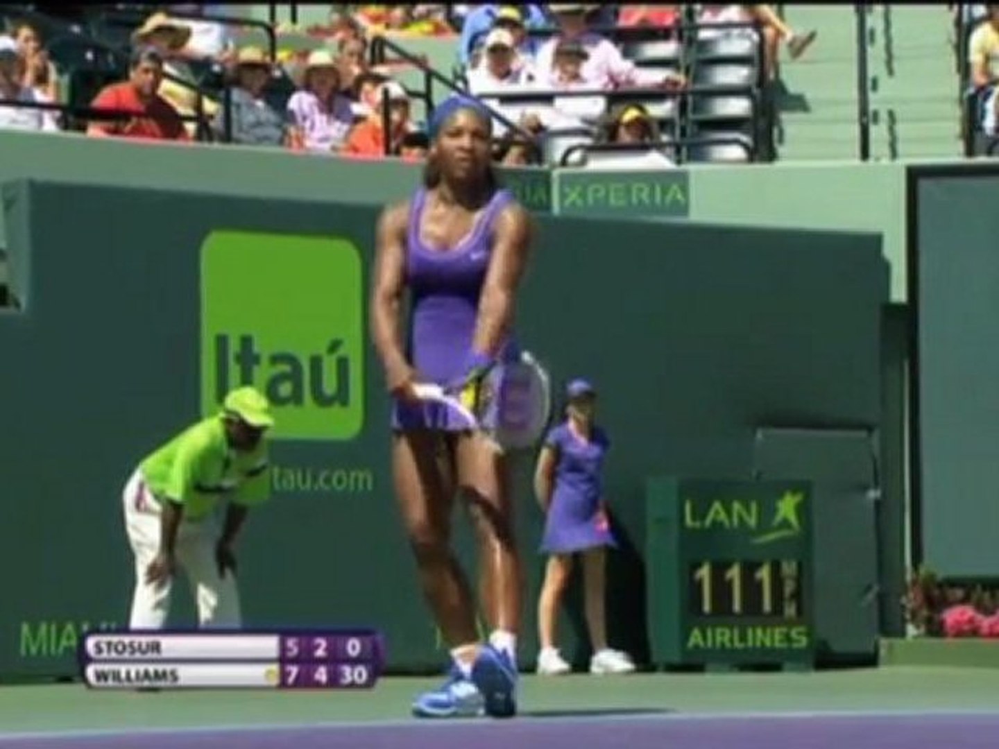 ⁣Miami: Serena Williams mit Revanche gegen Stosur