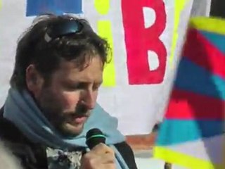 Manif pour le Tibet à Toulouse le 1o.o3.2o12