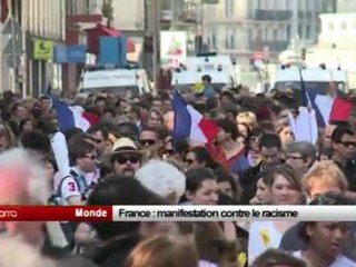 France, manifestations contre le racisme