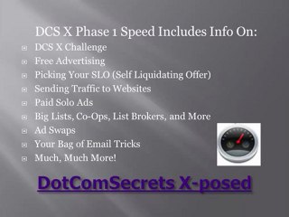 DotComSecrets X-posed