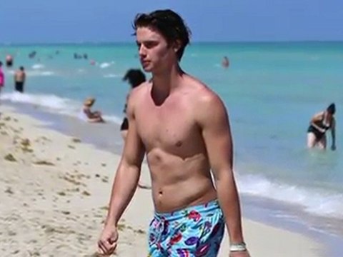 Patrick Schwarzenegger Shows Off Body