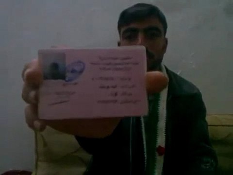 فري برس ادلب قاح انشقاق المجند محمد فؤاد اليوسف وشهادته بممارسات عصابة الاسد في بابا عمرو 26 3 2012