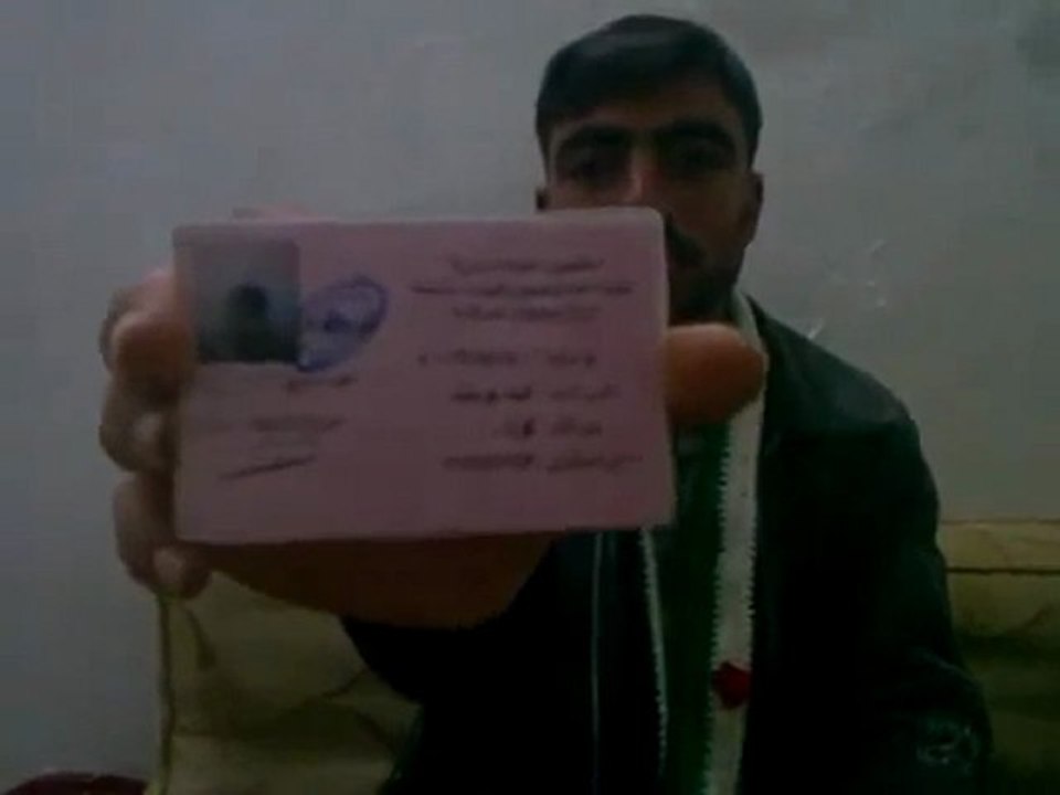 فري برس ادلب  قاح  انشقاق المجند محمد فؤاد اليوسف وشهادته بممارسات عصابة الاسد في بابا عمرو 26 3 2012