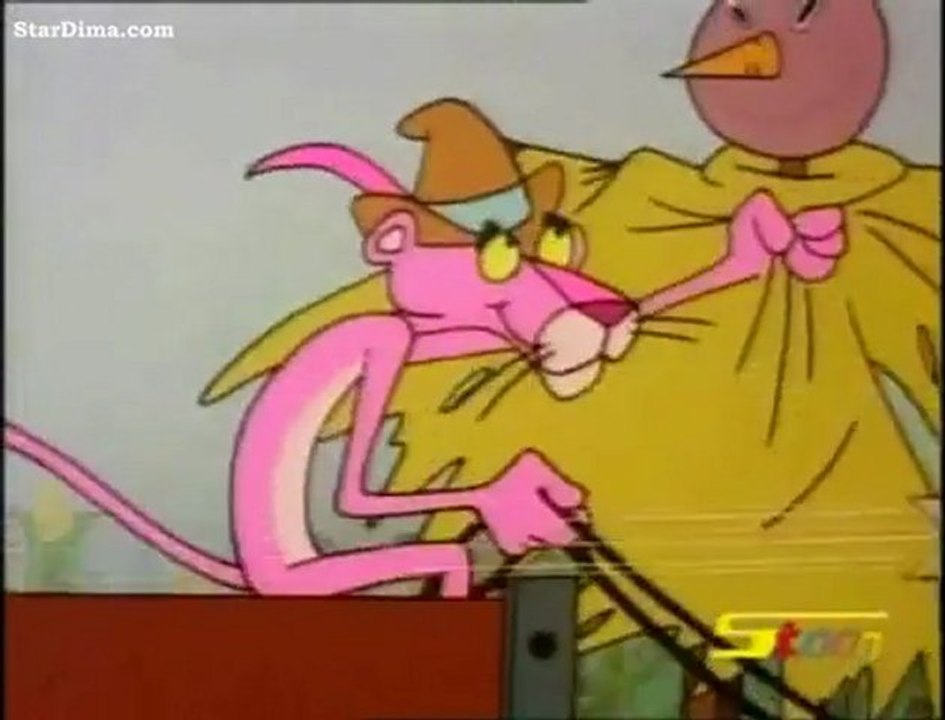 كارتون النمر الوردي - العازف الجوال