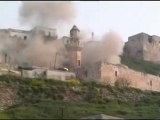 فري برس ريف دمشق قصف القلعة لليوم السادس عشر 26  3 2012 ج3