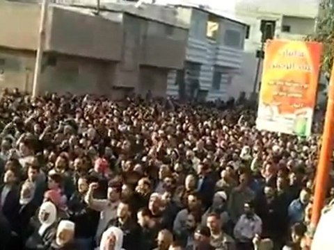 فري بري ريف دمشق دوما تشيع الشهداء 26 3 2012