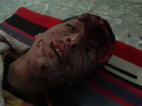 فري برس ادلب سرمين الشهيد الطفل أحمد درعوش 22 3 2012