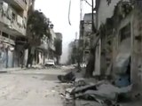 فري برس حمص القديمة باب الدريب قصف حي على المنازل26 3 2012