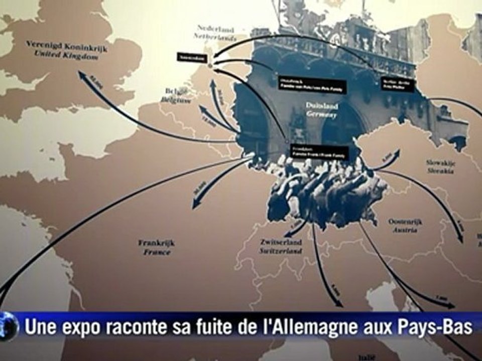 La fuite d'Anne Frank vers les Pays-Bas racontée à Amsterdam