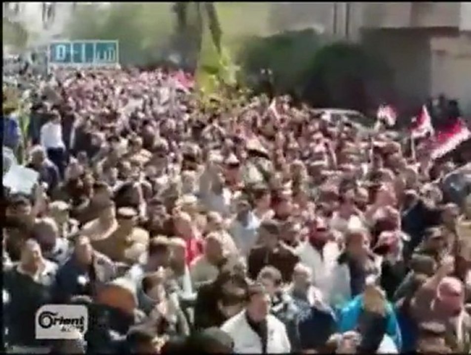 فري برس ريف حماه المحتل مدينة سلمية  ثالث المدن السورية الثائرة على الأسد