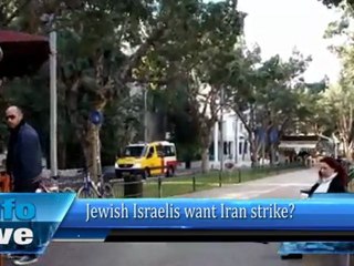 Jewish Israelis want Iran strike?