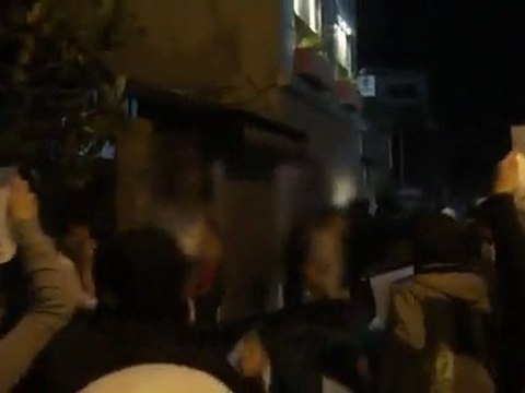 فري برس دمشق الميدان مظاهرة مسائية عند جامع غزوة بدر 25 3 2012 ج2