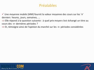 Trader le forex avec les moyennes mobiles