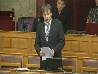 Kiss Sándor felszólalása