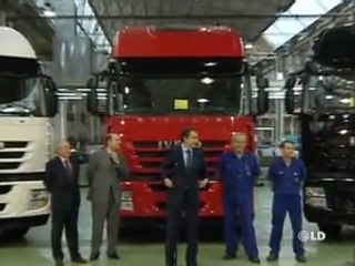 Grupo Risa: ZP visita a la fábrica - 23/05/07