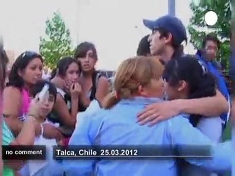 7.1 magnitude earthquake strikes central Chile - no comment