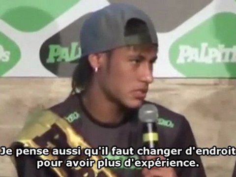 Neymar toujours comme un poisson dans l'eau à Santos