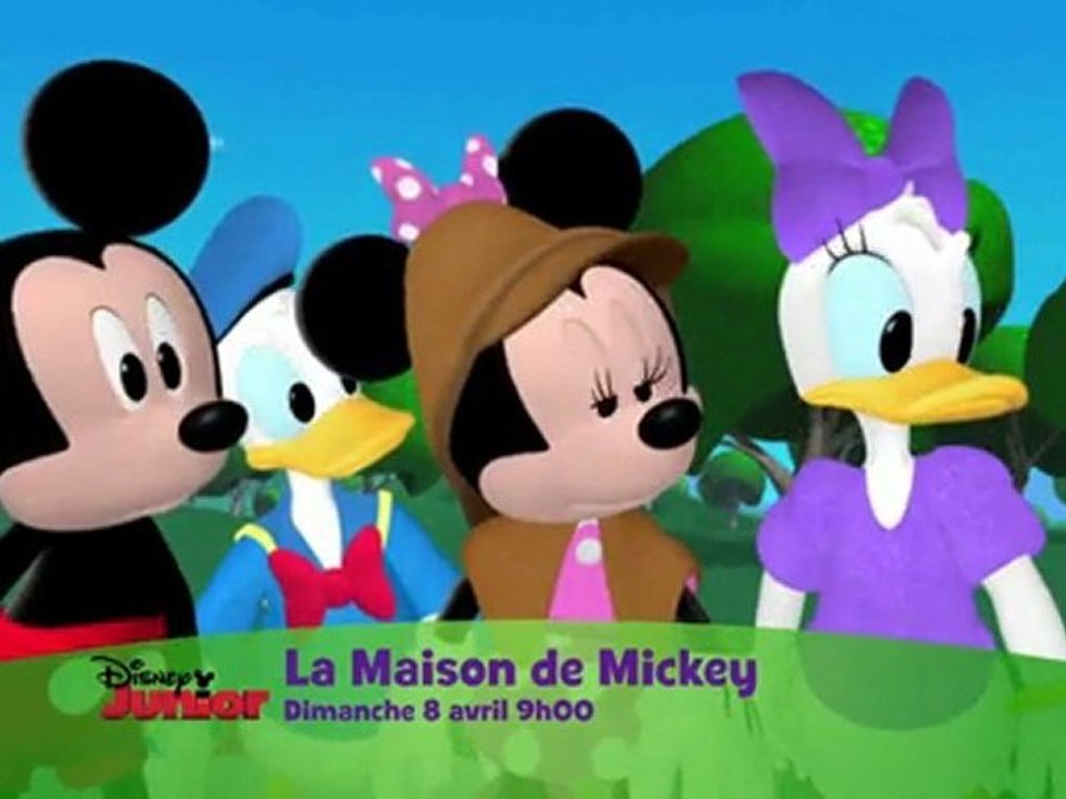 Disney Junior - La Maison de Mickey, la chasse aux oeufs de Pâques  - Dimanche 8 Avril à 9H00