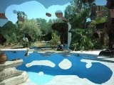 Cazouls d herault villa propriété 3 chambres piscine terrain garage