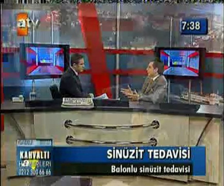 Atv sabah haberleri, Sinüzit Tedavisi , Op. dr. Abdülkadir  Göksel h
