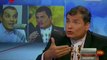 (VIDEO) Correa le dice las verdades a Televisión Española y ésta tergiversa una parte de sus declaraciones