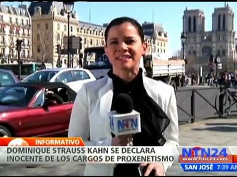 Dominique Strauss Kahn se declara inocente de las acusaciones por proxenetismo