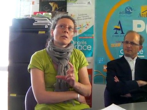 Florence Martin de la Cress au Pôle territorial de coopération économique Pôle sud de Romans