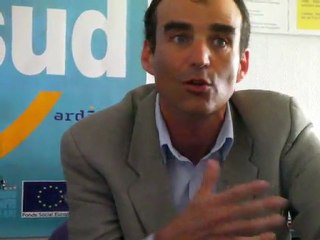 Armand Rosenberg de Coorace au pôle territorial de coopération économique Pôle sud à Romans