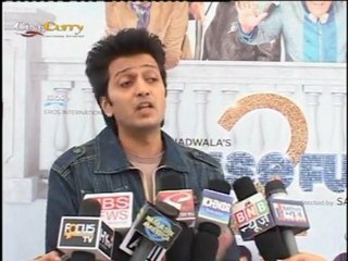 Movie Housefull 2 Interview with Ritesh Deshmukh and Jaacqueline Fernandez