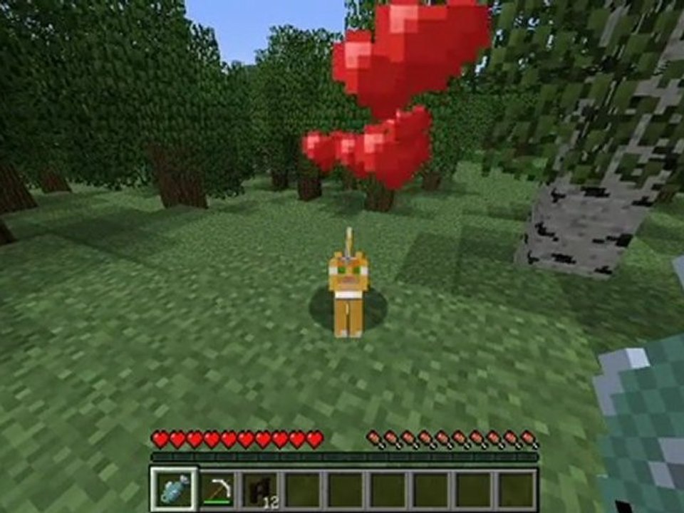 Dresser Un Chat Et Creer Un Golem Minecraft 1 2 3 Video Dailymotion