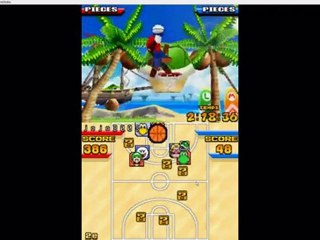 Mario slam Basketball parti1 vive le Basketball