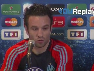 OM - Bayern Valbuena : Ribéry, Robben, Gomes